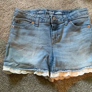 Denim cat and jack shorts